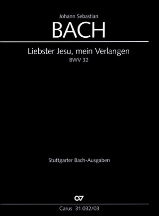 Johann Sebastian Bach - Dearest Jesus, sore I need Thee