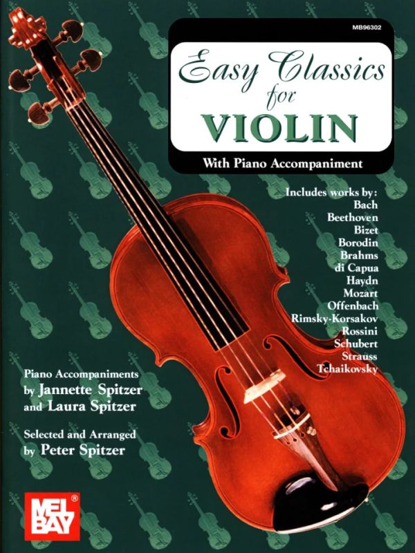 Easy Classics For Violin. 