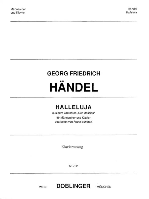 Georg Friedrich Händel: Halleluja (0)