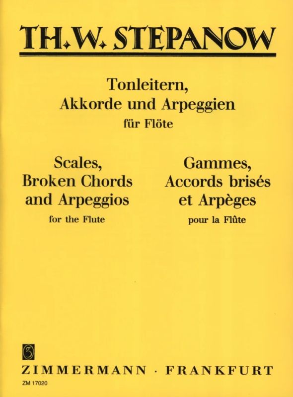 Theodor  W. Stepanow: Tonleitern, Akkorde und Arpeggien (0)