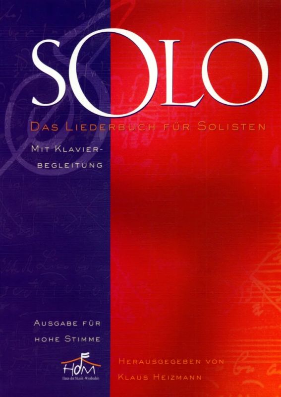 Solo – Das Liederbuch für Solisten