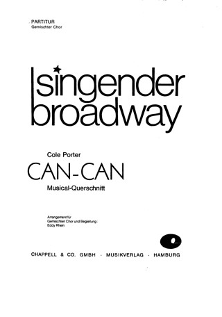 Cole Porter - Can-Can  Musical Querschnitt