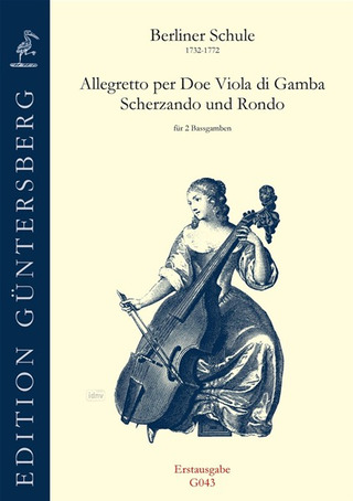 Berliner Schule - Allegretto Per Due Viola Da Gamba + Scherzando + Rondo