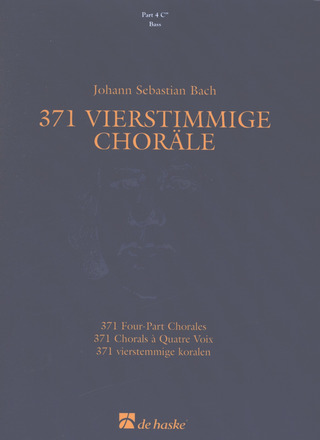 Johann Sebastian Bach - 371 vierstimmige Choräle