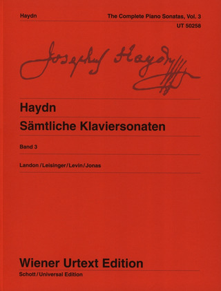 J. Haydn - The Complete Piano Sonatas 3