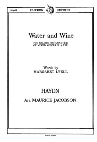 Joseph Haydnm fl. - Water and Wine