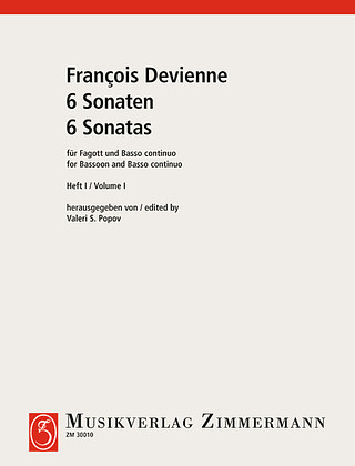François Devienne - 6 Sonaten