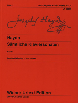 Joseph Haydn: The Complete Piano Sonatas 4