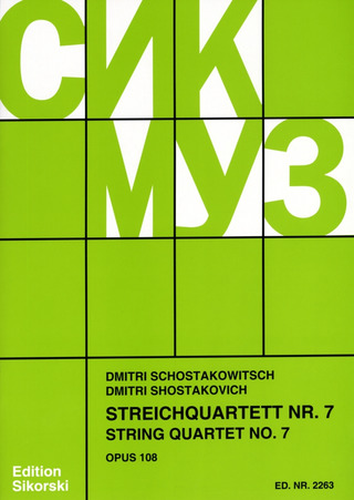 Dmitri Chostakovitch - Streichquartett Nr. 7 op. 108