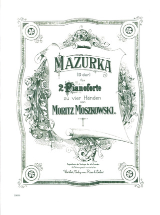 Moritz Moszkowski - Mazurka D-Dur