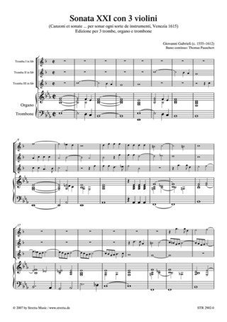 Giovanni Gabrieli: Sonata XXI
