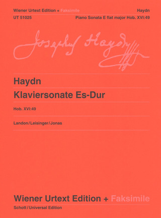 Joseph Haydn: Piano Sonata Eb Major Hob. XVI:49