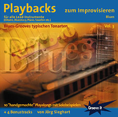 Jörg Sieghart - Playbacks Zum Improvisieren 3 - Blues