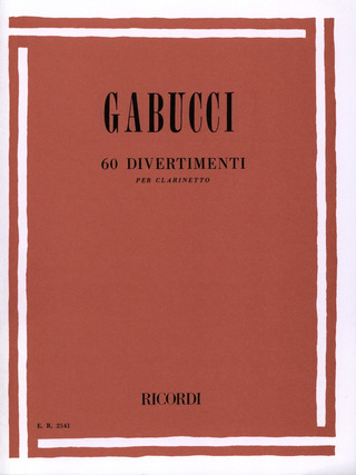 Gabucci Agostino - 60 Divertimenti Per Lettura A Prima Vista E Traspo