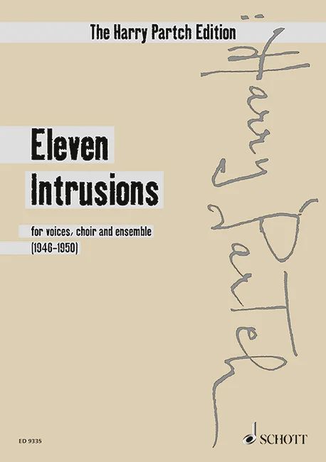 Harry Partch - Eleven Intrusions