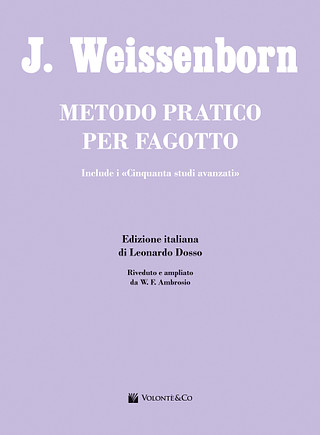 Joseph Weissenborn - Metodo Pratico per Fagotto