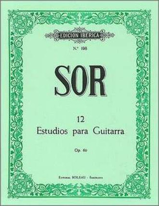Fernando Sor - 12 Estudios op. 60