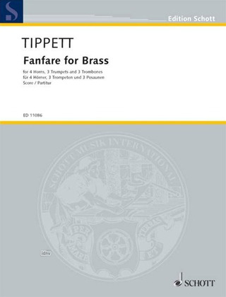 Michael Tippett: Fanfare No. 1 for Brass (1943)