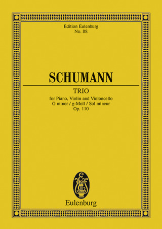 Robert Schumann - Piano Trio G minor