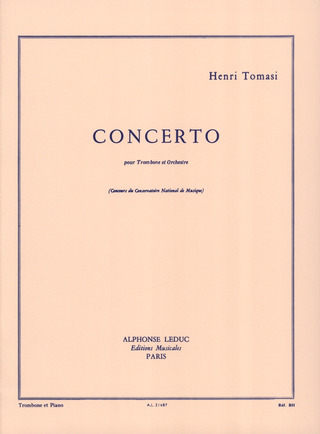 H. Tomasi - Concerto for Trombone and Orchestra