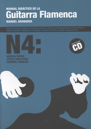 Manuel Granados: Manual didáctico de la guitarra Flamenca 4