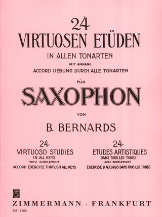 Bernhard Kutsch - 24 virtuose Etüden