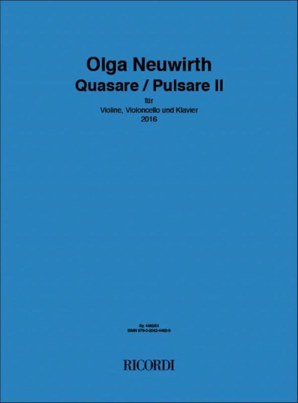 Olga Neuwirth - Quasare / Pulsare II