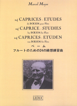 Marcel Moyse - 24 Caprices études de Boehm pour flûte