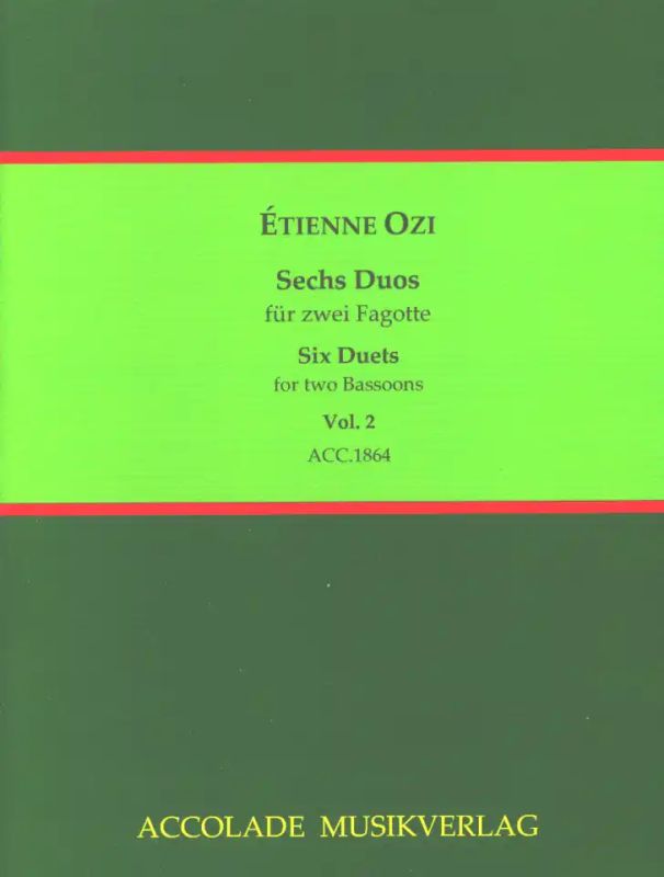 Étienne Ozi - Six Duets 2