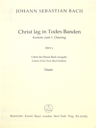 Johann Sebastian Bach - Christ lag in Todes Banden (Christ lay by death enshrouded) BWV 4