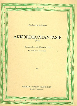 Diether de la Motte - Akkordeonfantasie (1984)