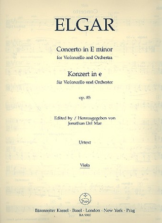 Edward Elgar - Konzert in e op. 85