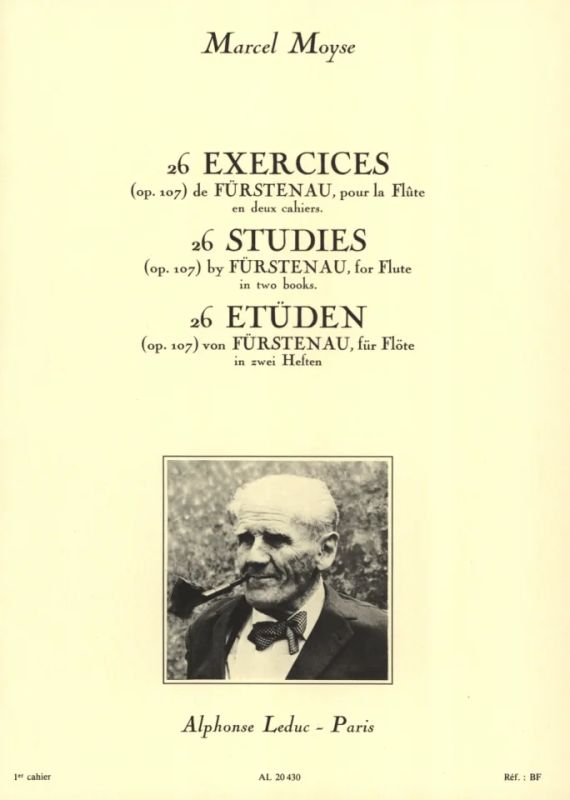 Marcel Moyse - 26 Exercises de Fürstenau Op.107, Vol.1