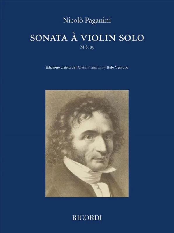 Niccolò Paganini - Sonata à violin solo