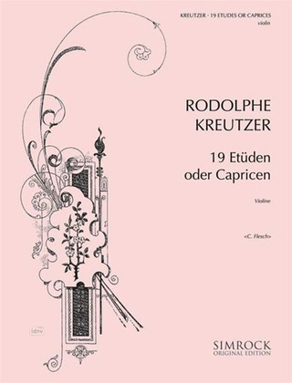 Rodolphe Kreutzer - 19 Etüden oder Capricen