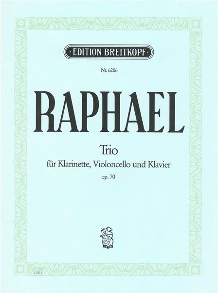 Günter Raphael - Klarinettentrio op. 70