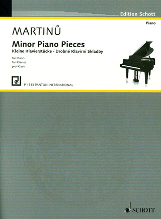 Bohuslav Martinů - Kleine Klavierstücke H 86bis, H 86, H 126bis, H 145, H 158, H 241, H 249