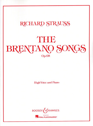Richard Strauss - The Brentano Songs Op.68