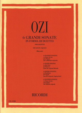 6 Grandi Sonate In Forma Di Duetto