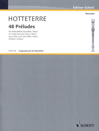 Jacques-Martin Hotteterre - 48 Préludes op. 7