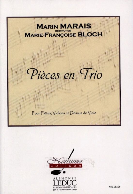 Marin Marais - Pièces en Trio