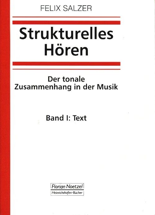 Felix Salzer - Strukturelles Hören 1 – Text