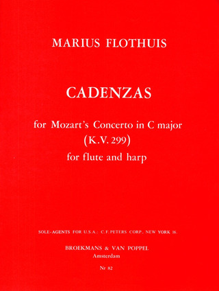 Marius Flothuis - Cadenzas