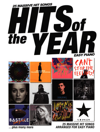 Hits Of The Year 2016: Easy Piano