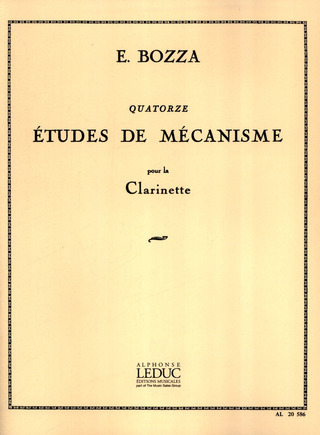 E. Bozza - 14 Etudes De Mécanisme