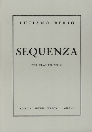 Luciano Berio - Sequenza (1958) Per Flauto Solo