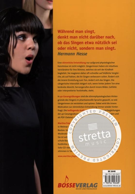 Martina Freytag - Einsingen – allein und im Chor
