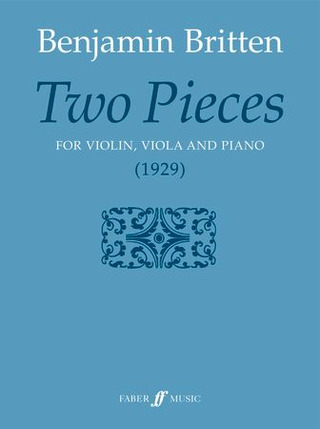Benjamin Britten: Two pieces for violin, viola and piano