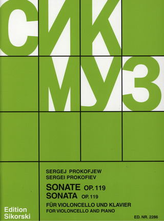 Sergei Prokofjew - Sonate op. 119