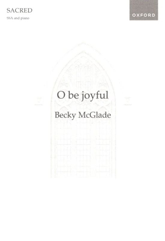 Becky McGlade - O be joyful